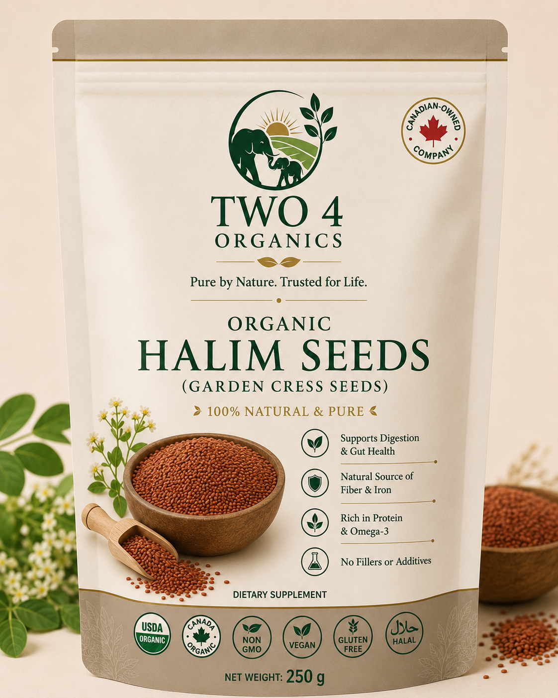 Organic Halim Seeds